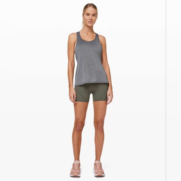 Lululemon Reenergized 2-in-1 Tank Solar Grey / Muse size 4 - Picture 6 of 13